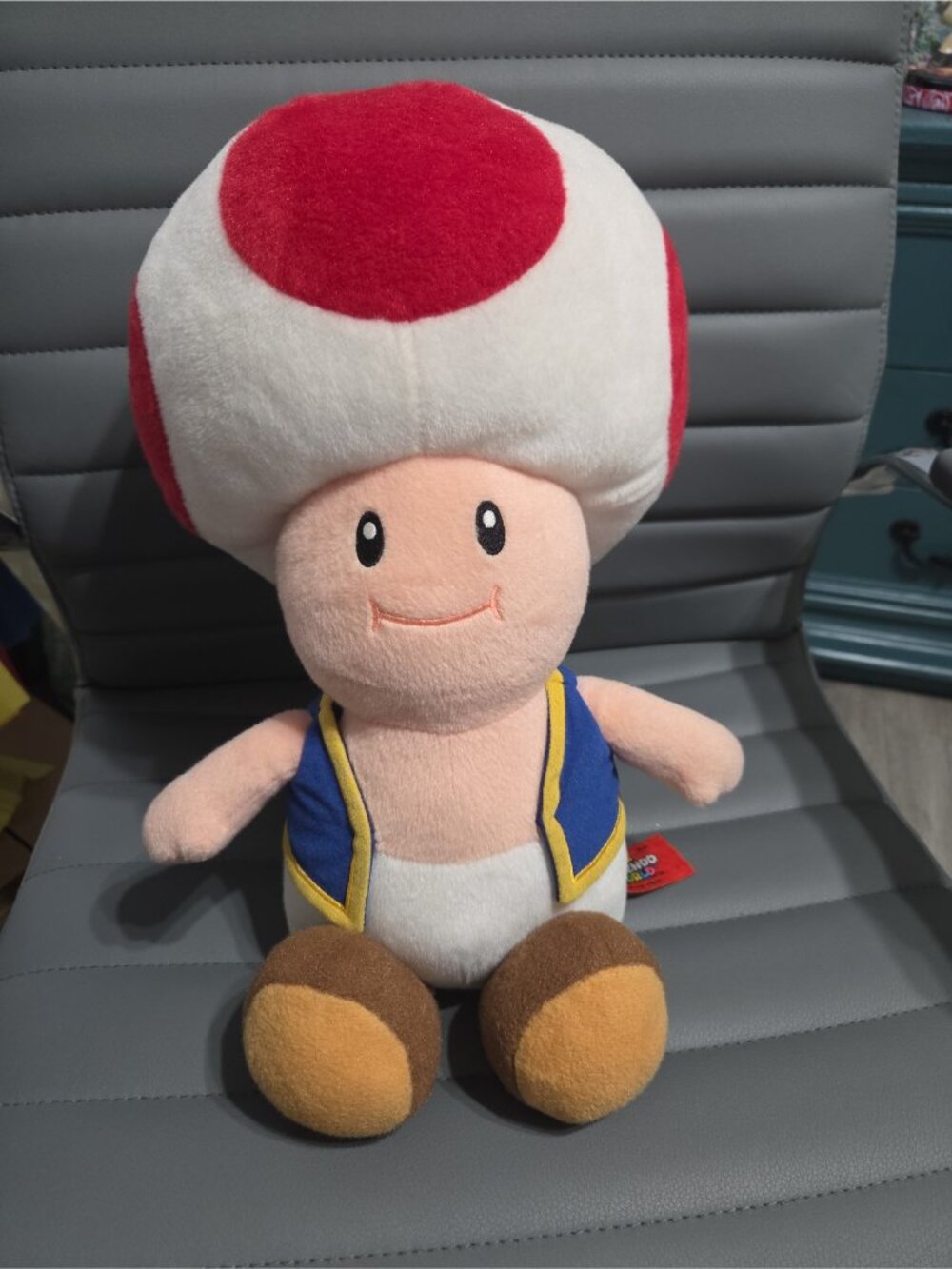 Large Super Nintendo World Toad Plush Universal